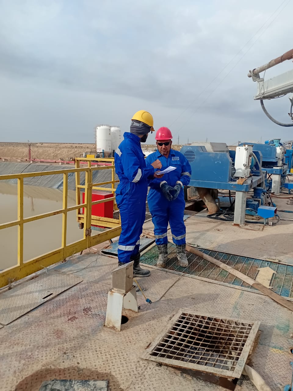 HSE Briefing and pre-job hazard evaluation